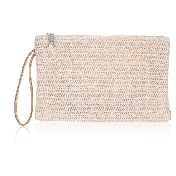 Straw Clutch Purse, Woven Clutch Purses, Bohemian Style, Zier >:) - Picture 1 of 7